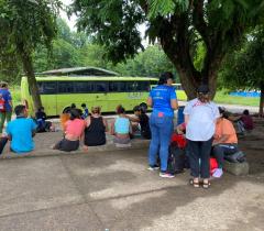 MEDSF teams assisting migrants in Costa Rica